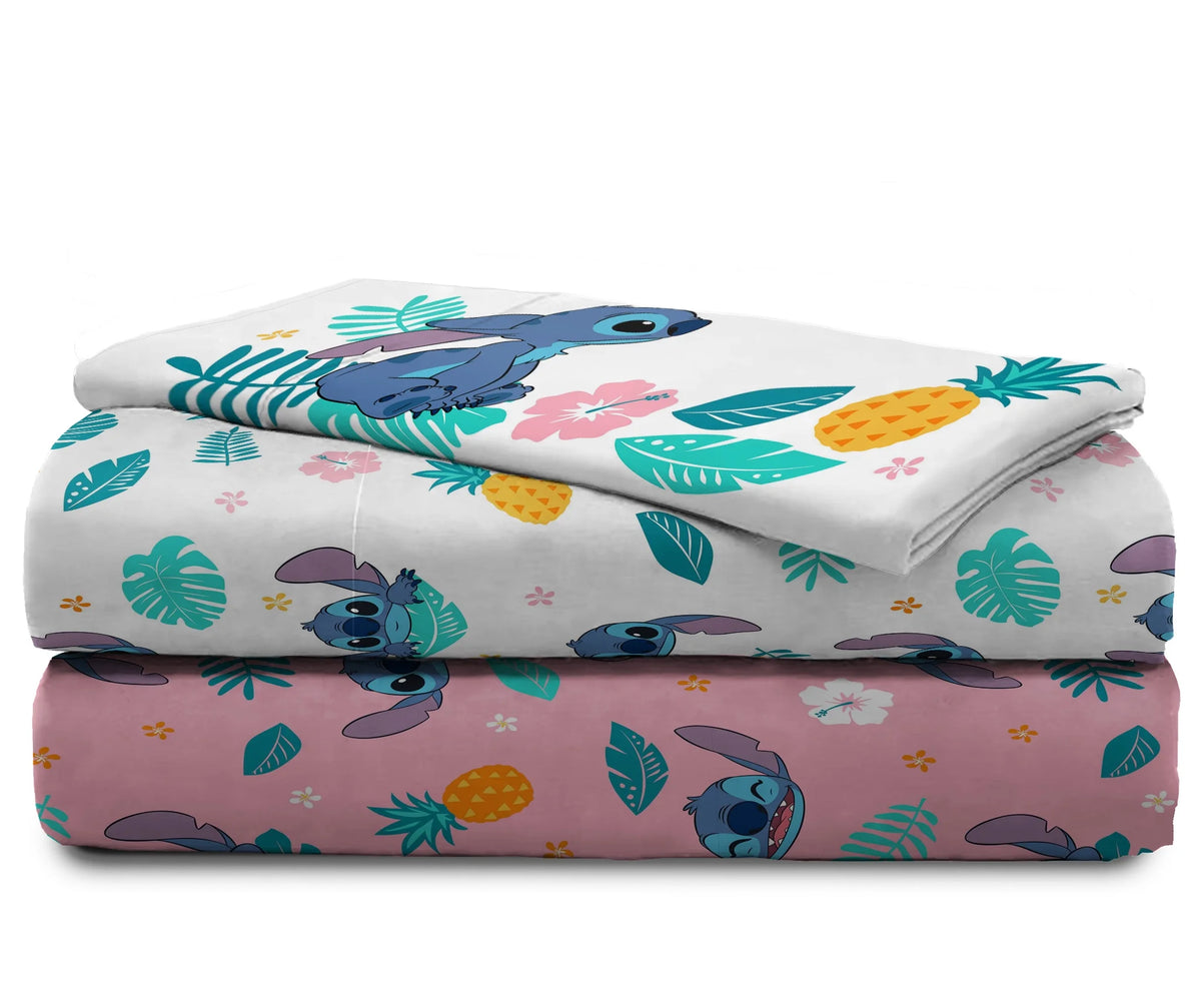 Pink Microfiber Kids 3-Piece Twin Sheet Set E492605