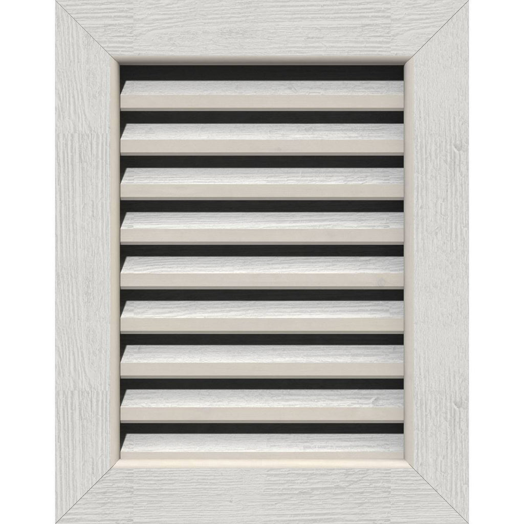Primed Vertical Gable Vent V84625