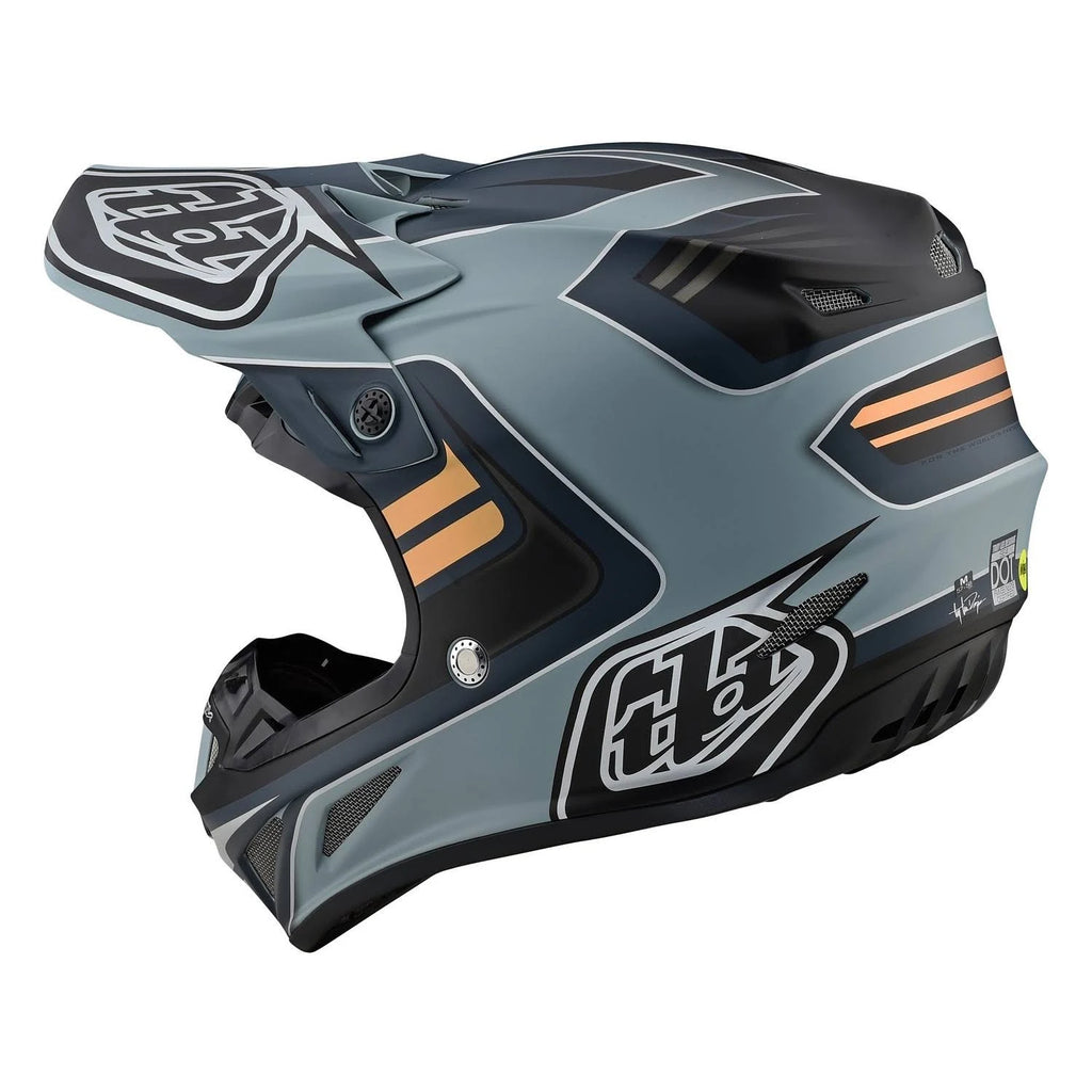 Composite Flash Gray Silver Helmet U7933