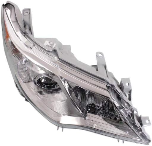 Driver Side Halogen Headlight Assembly for Toyota Camry 2012-2014 P947