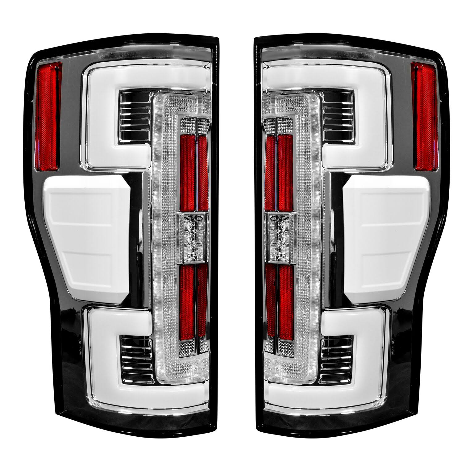 Chrome LED Tail Lights Q319