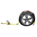 Yellow 10 Piece Car Tie Downs with J-Hooks L362