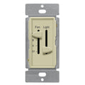 White 2.5A Ceiling Fan Control and LED Dimmer Light Switch N105645