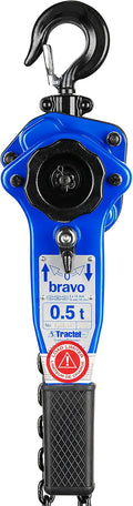 Lever Chain Hoist, 3/4 Ton Capacity, 10 ft Lift L6801