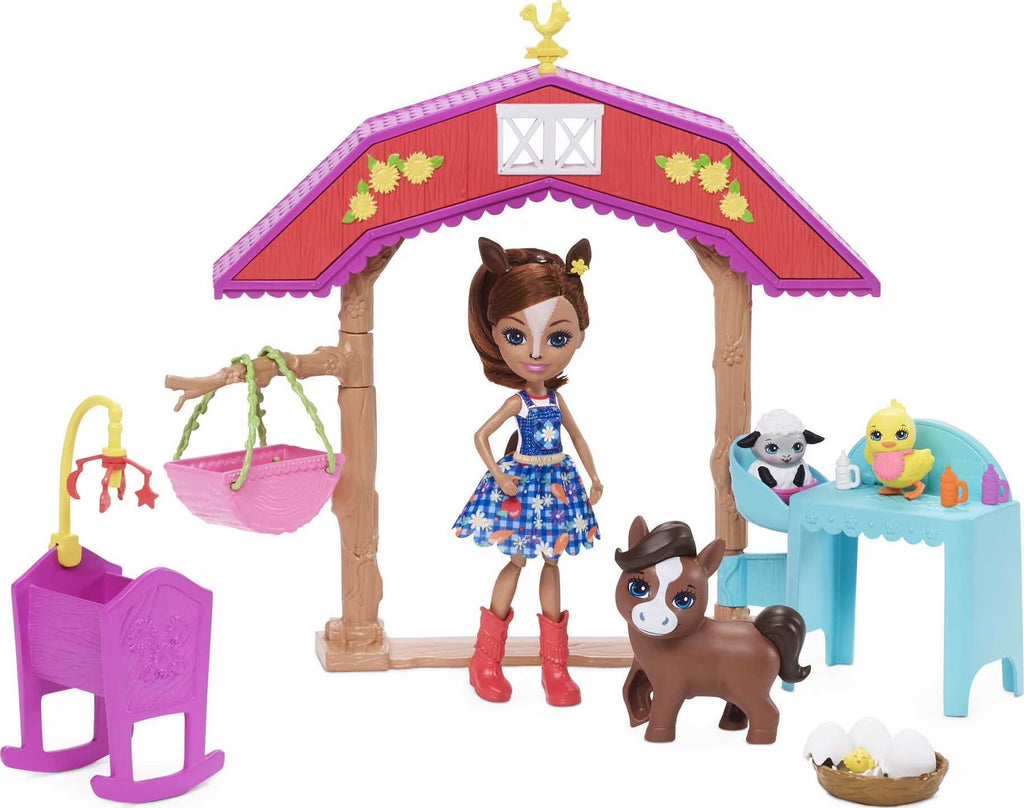 Barnyard Nursery Playset With Horse Doll S3435
