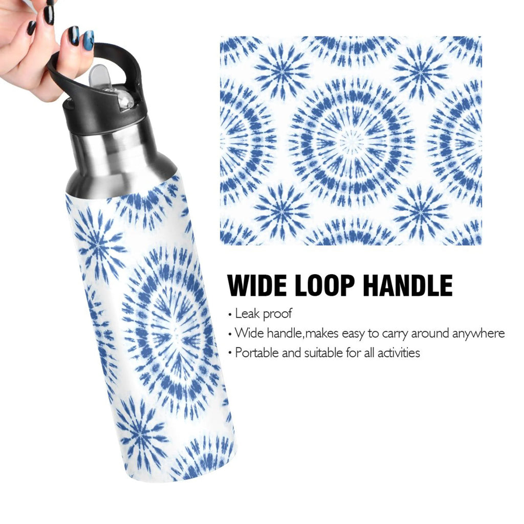 20 OZ Stainless Steel Vacuum Insulated Water Bottle with Straw Lid J8798