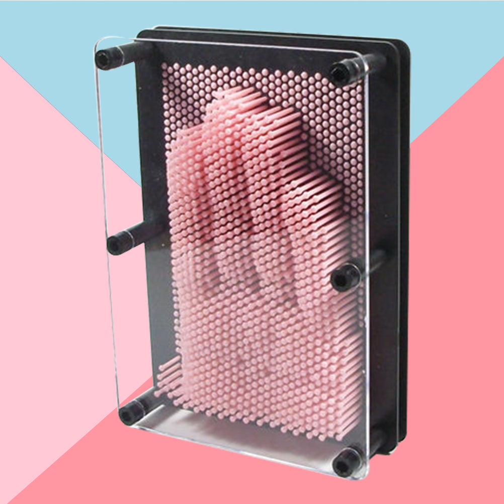 Medium Size Pink 3-Dimensional Pin Art Board Toy M95188