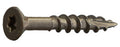 #8 x 1-5/8x22 Star Flat Deck Screws Dark M135131