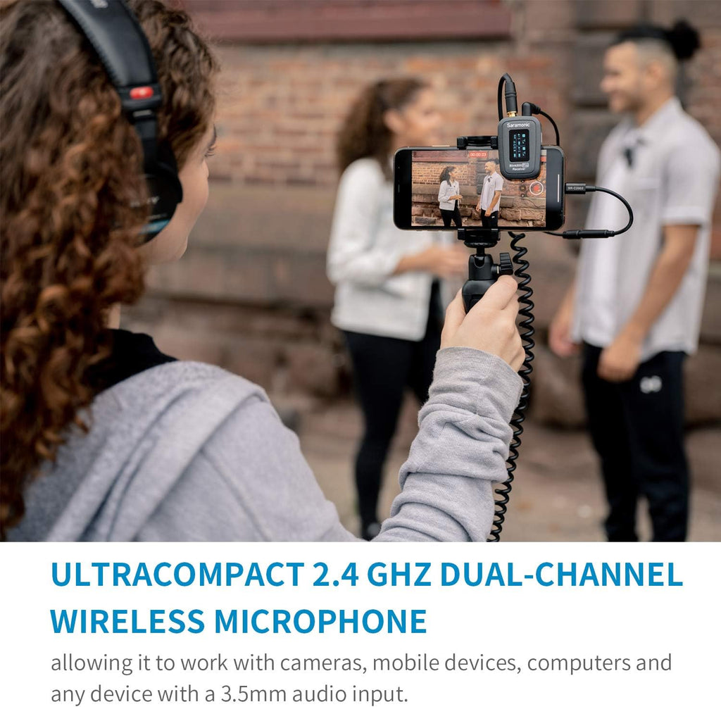 Wireless Lavalier Microphone with Charging Case V13304