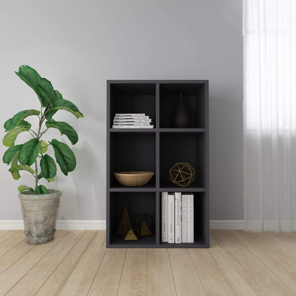 White and Sonoma Oak Book Cabinet Sideboard O576010