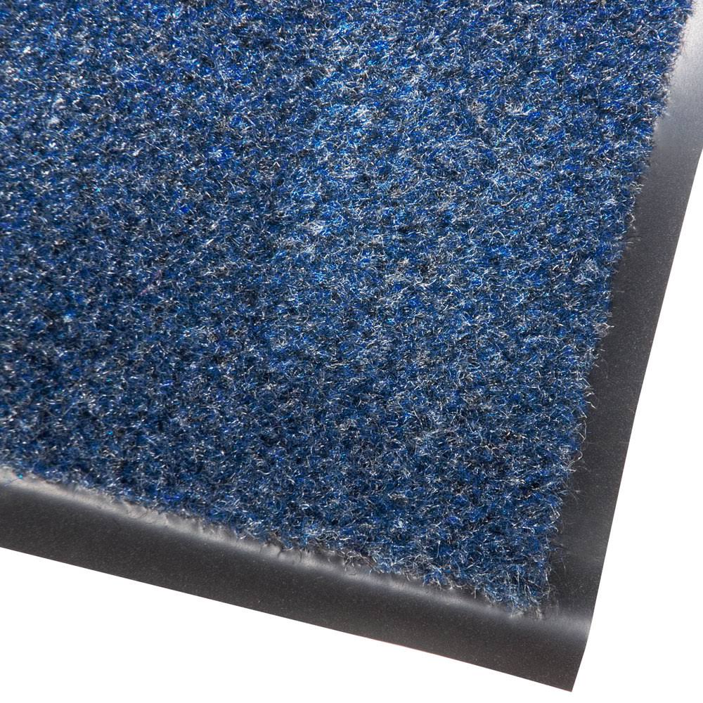 Navy Blue 3 ft x 4 ft Olefin High Traffic Carpet Entrance Floor Mat G430743