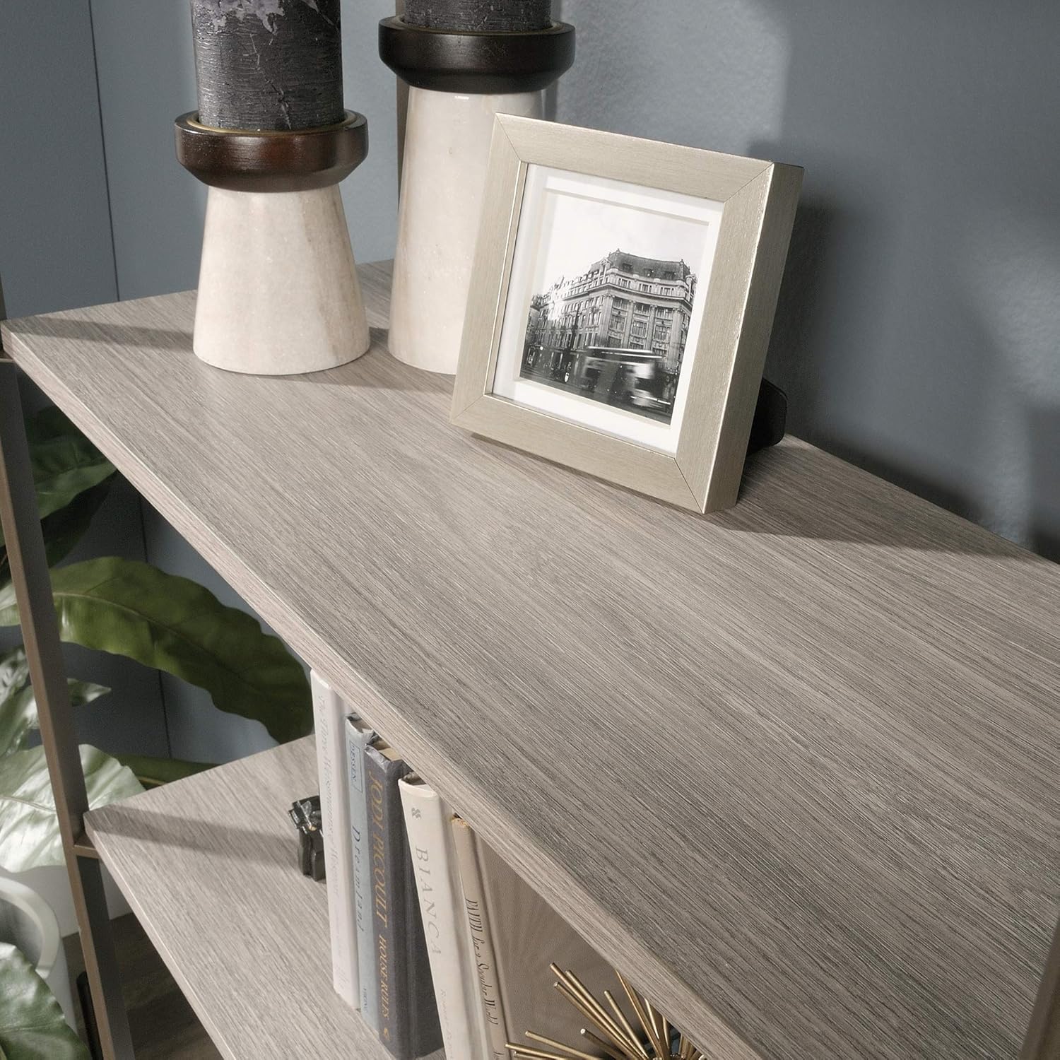 Champagne Oak Finish Bookcase N1310