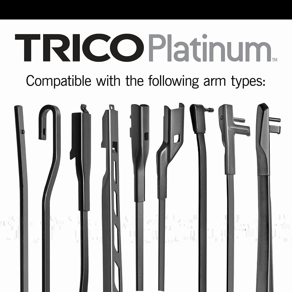 Platinum 26 Inch & 22 inch Pack of 2 Windshield Wiper Blades J444445