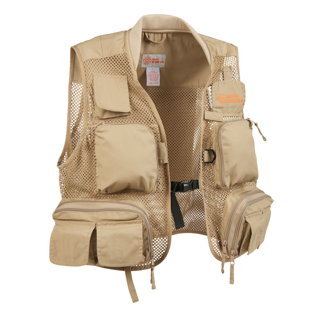 Khaki Fishing Vest Medium R465
