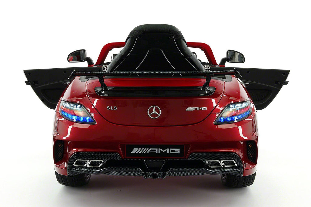 Cherry Red 12V Kids Ride-On Car with Parental Remote D153557