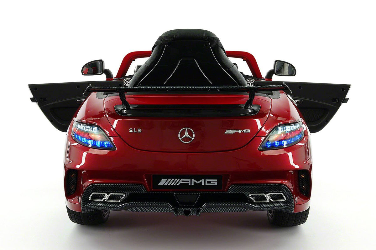 Cherry Red 12V Kids Ride-On Car with Parental Remote D153557