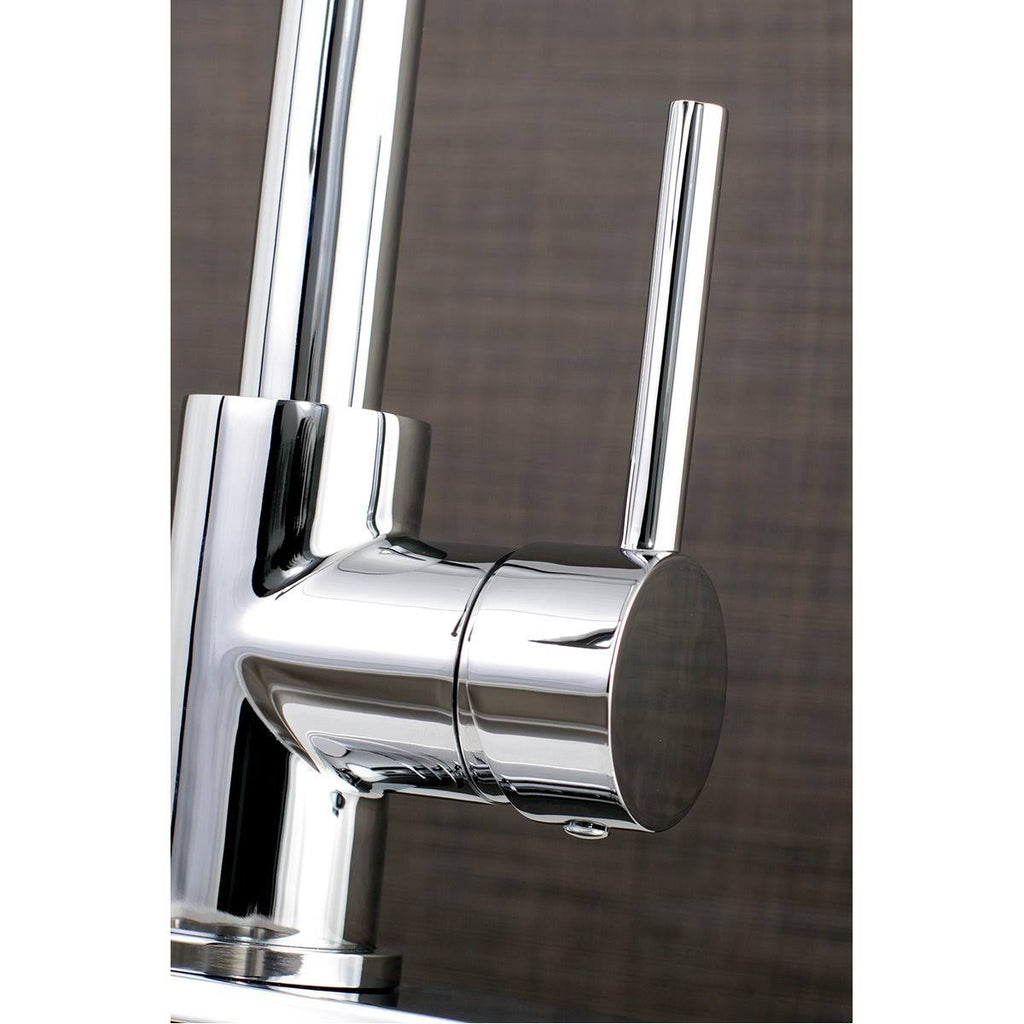 Polished Chrome Pull Down Single Handle Kitchen Faucet I50090