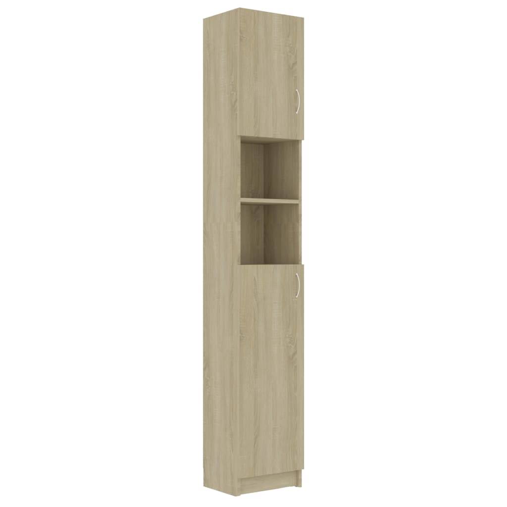 White Bathroom Cabinet Chipboard C2968