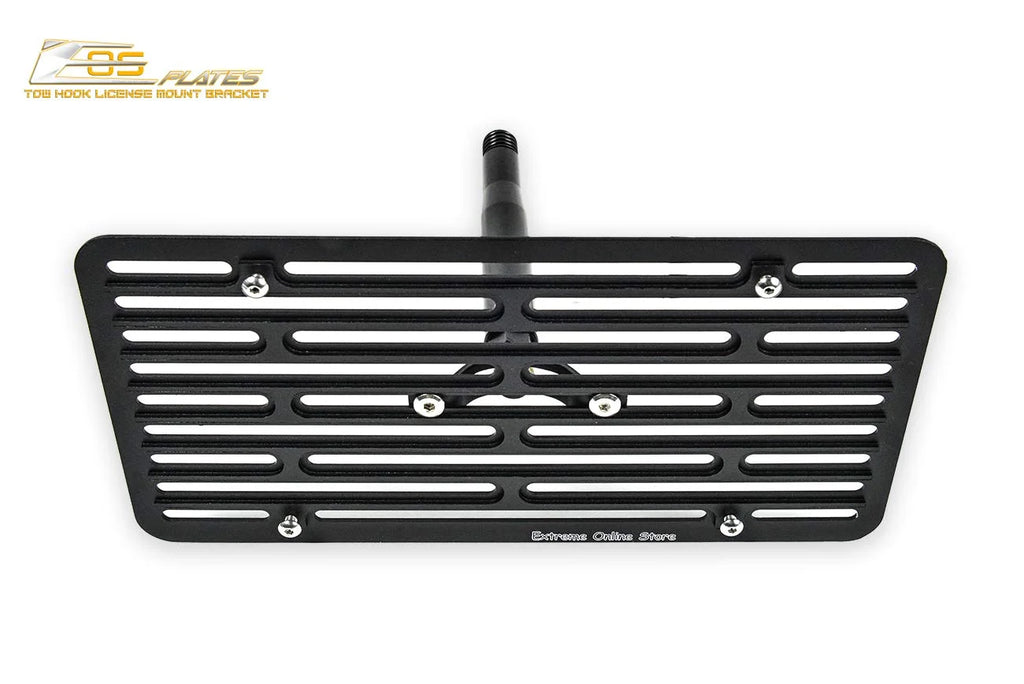 Replacement Front Bumper Tow Hook License Plate Relocator Mount Bracket V5033