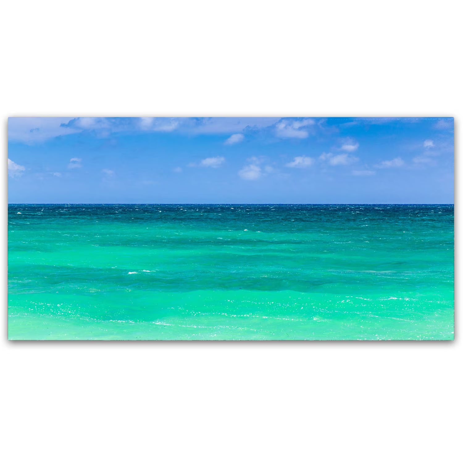 Green Hawaiian Sea Canvas Art V18283