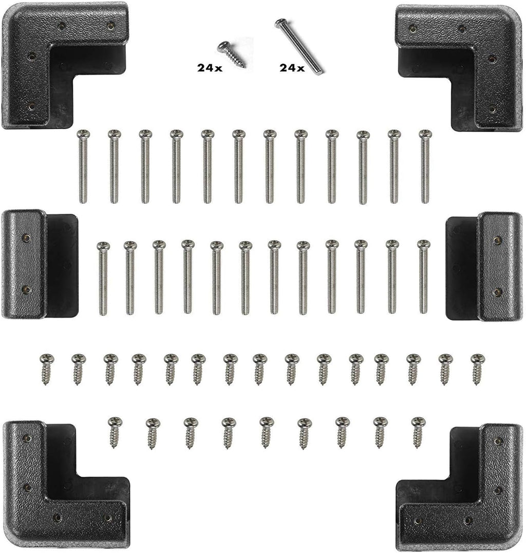 Solar Panel Mounting Brackets Corner Mount Kits for Framed Solar Panels, Pack of 2 N766
