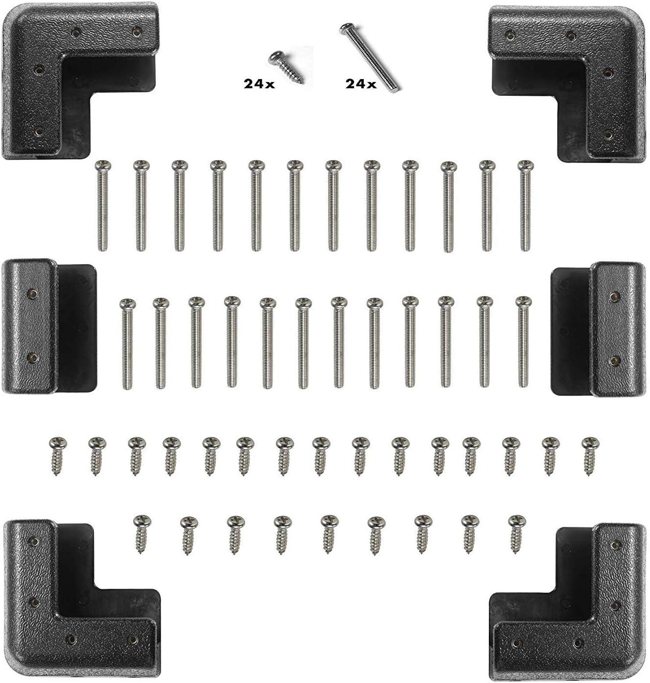 Solar Panel Mounting Brackets Corner Mount Kits for Framed Solar Panels, Pack of 2 N766