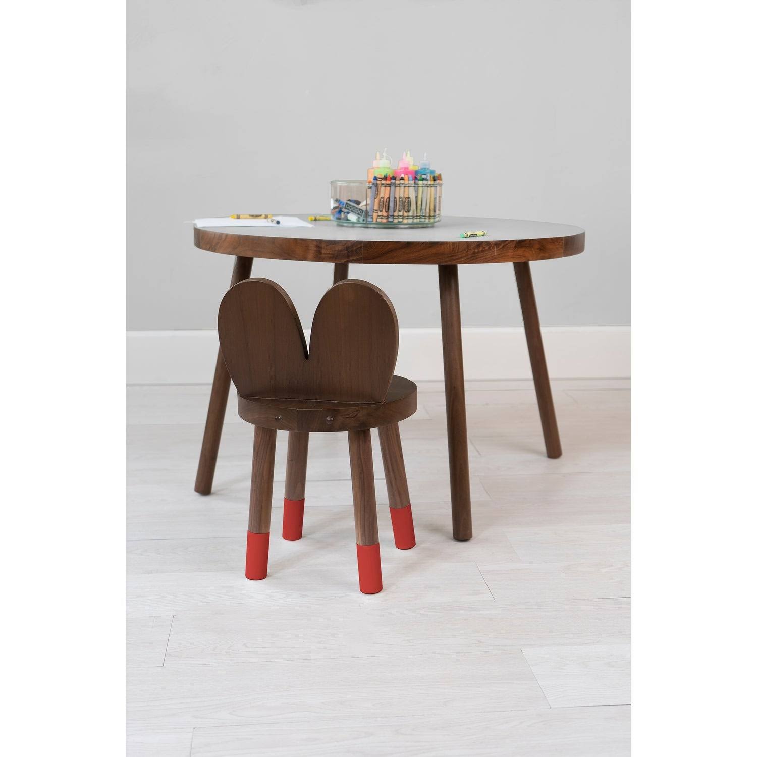 Yellow Kids Chair Set of 2 Q538