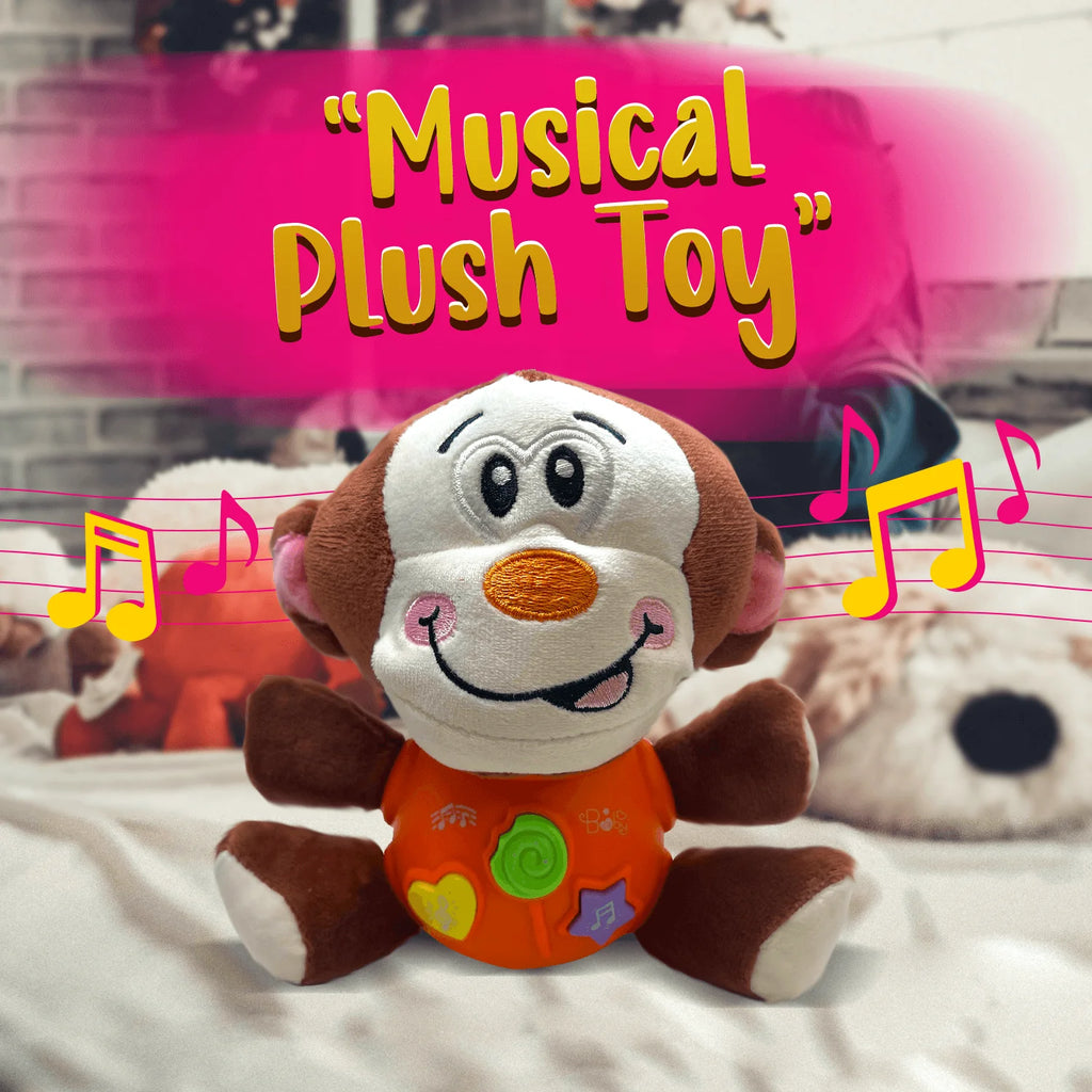 Plush Monkey Baby Toy U792019