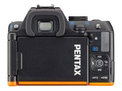 Black/Orange DSLR Camera with 18-50mm & 50-200mm Lenses N6865