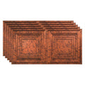 Moonstone Copper Decorative Vinyl Glue Up Ceiling Tile (5 Pack) I903