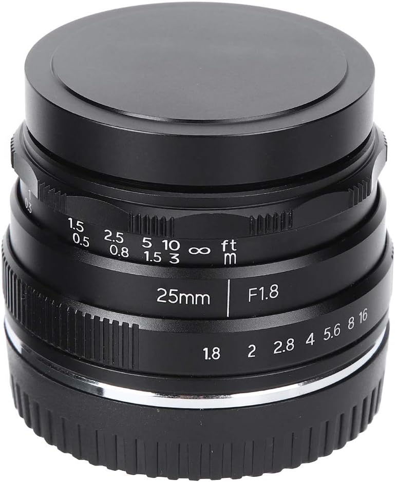 25mm F1.8 M4/3 Mount Camera Lens, Pack of 2 G936