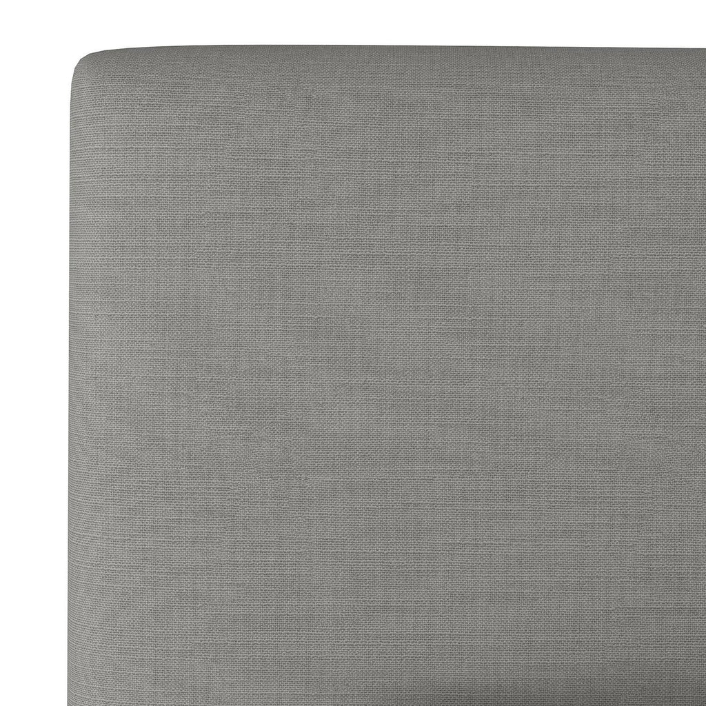 Navy Twin Microsuede Bed P8483