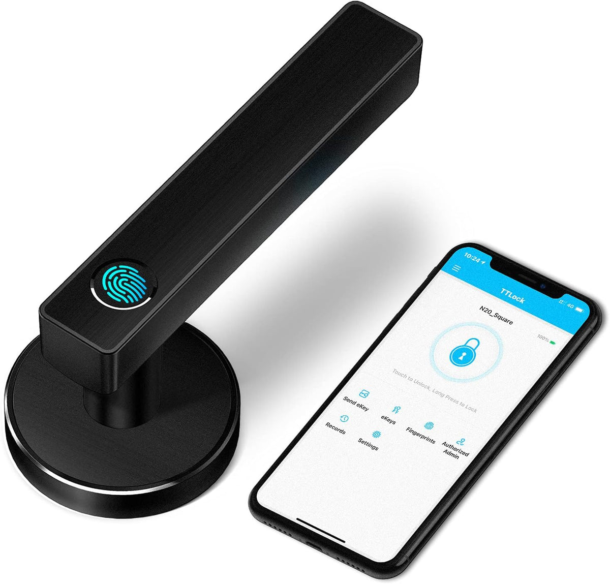 Silver 2nd Gen Smart Door Lock O39433