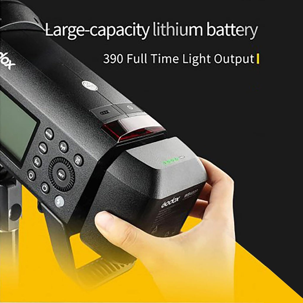 22.2V 2500mAh Li-ion Battery Pack for AD400 Pro Studio Flash Strobe Light E486