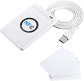 NFC RFID Contactless Smart Card Reader Writer with USB and 5X IC Card T65468