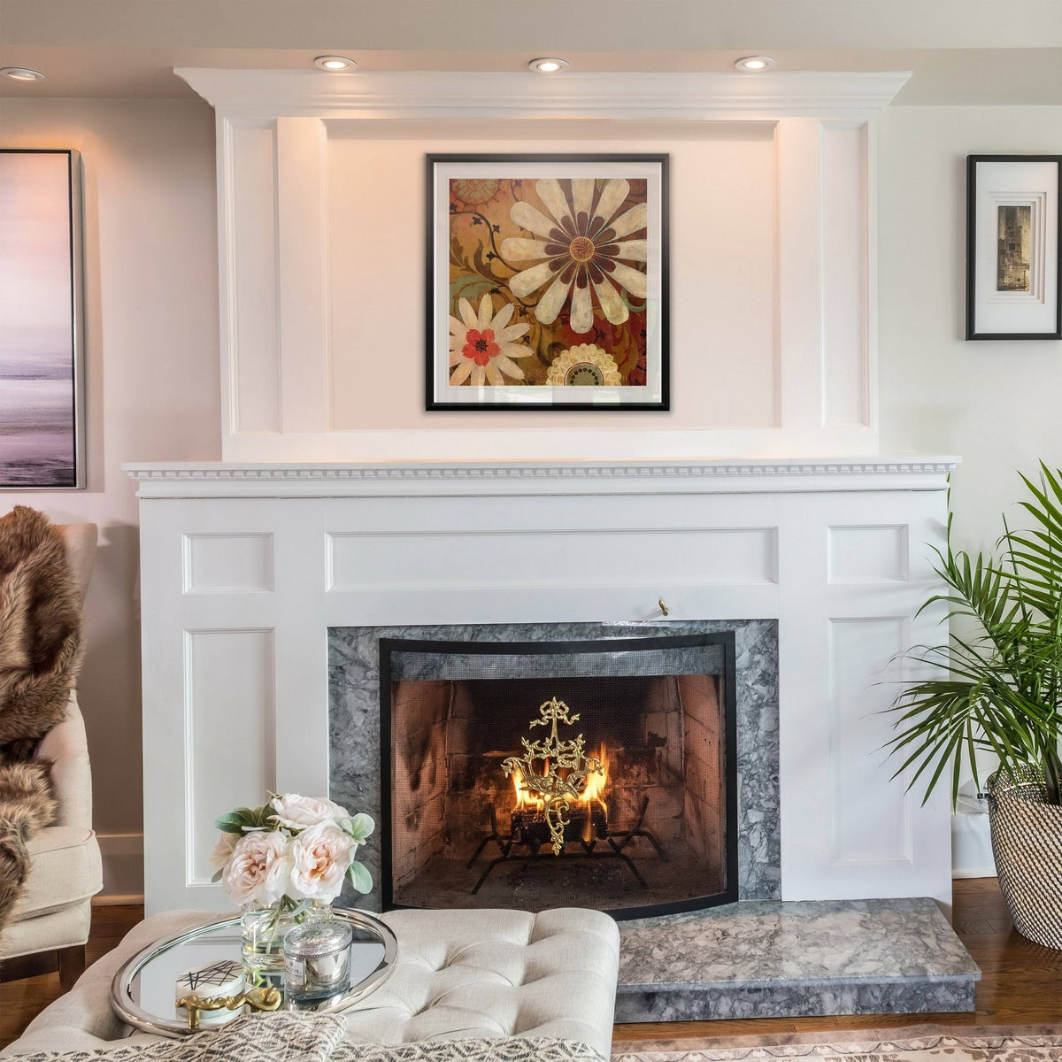 Framed Giclee Print Q693