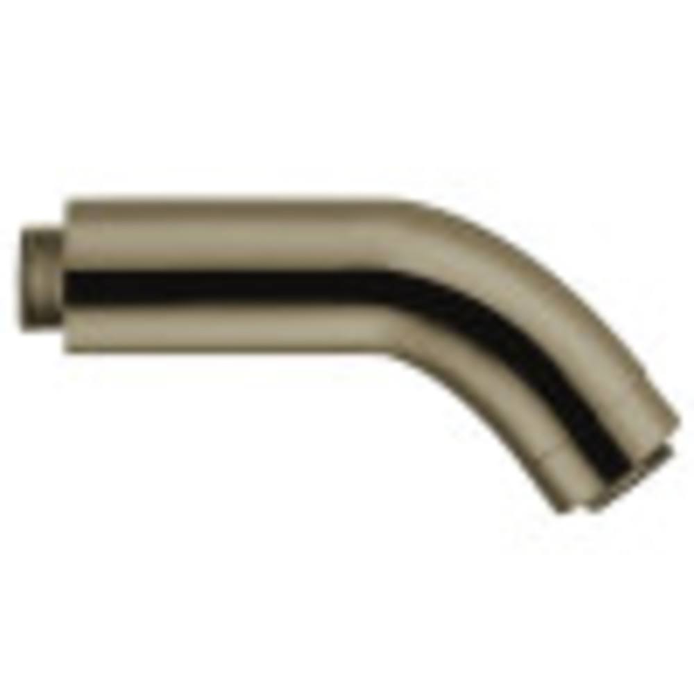 Satin Nickel Shower Arm with Flange Q566