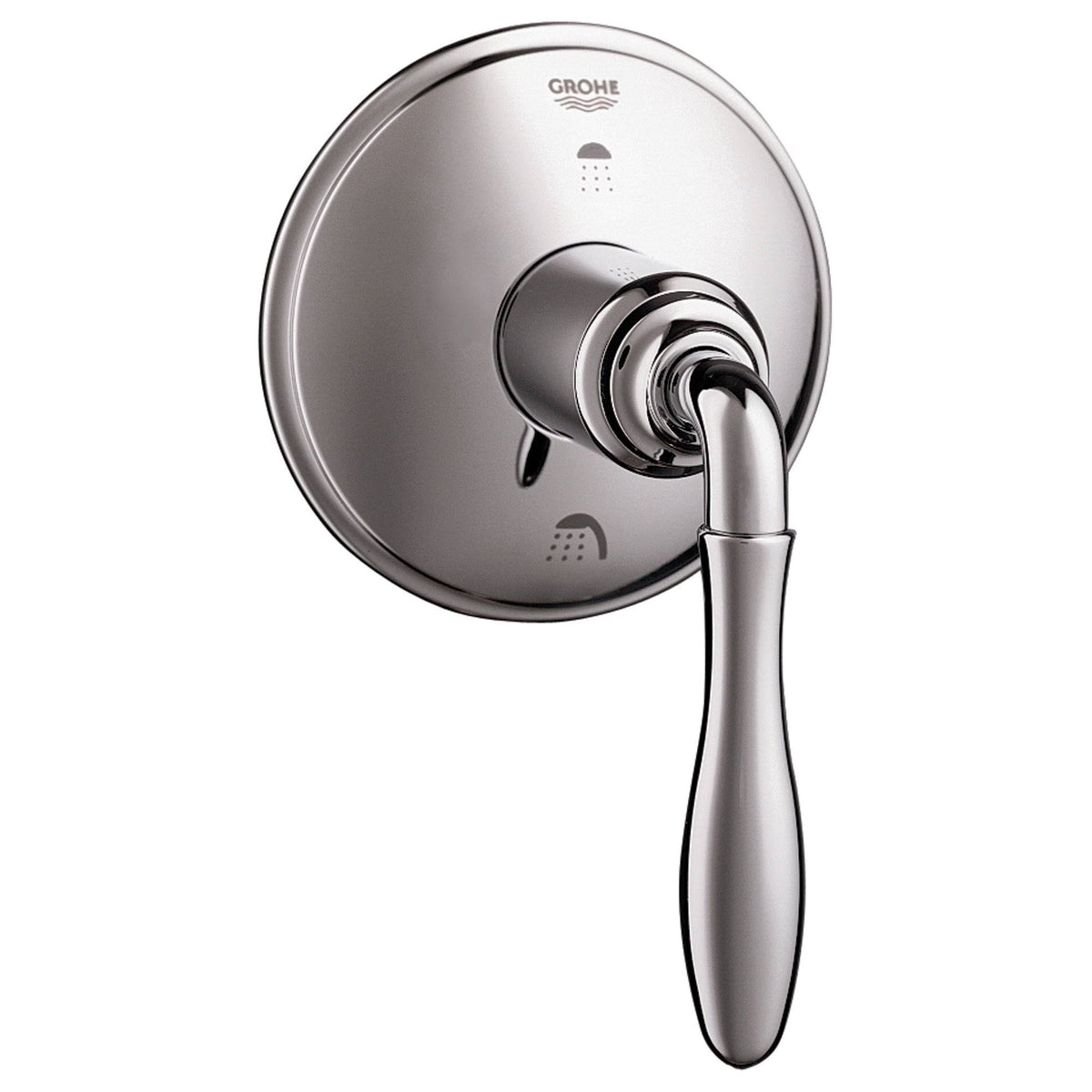 Three Port Diverter Trim with Lever Handle V139