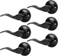 10 Pack Matte Black Passage Door Lever Sets S96879