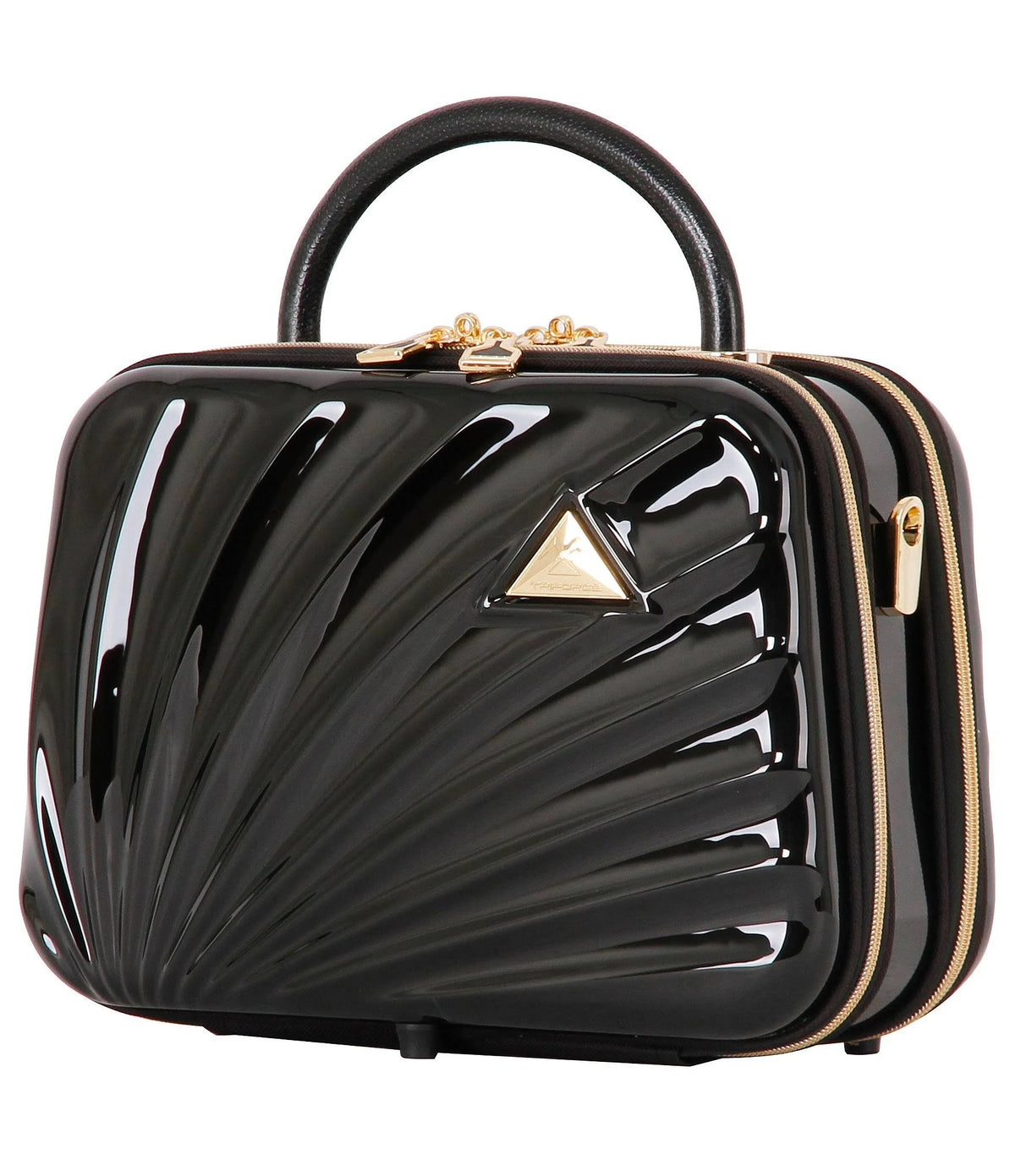 Silver 2-Sided Travel Beauty Case X499371
