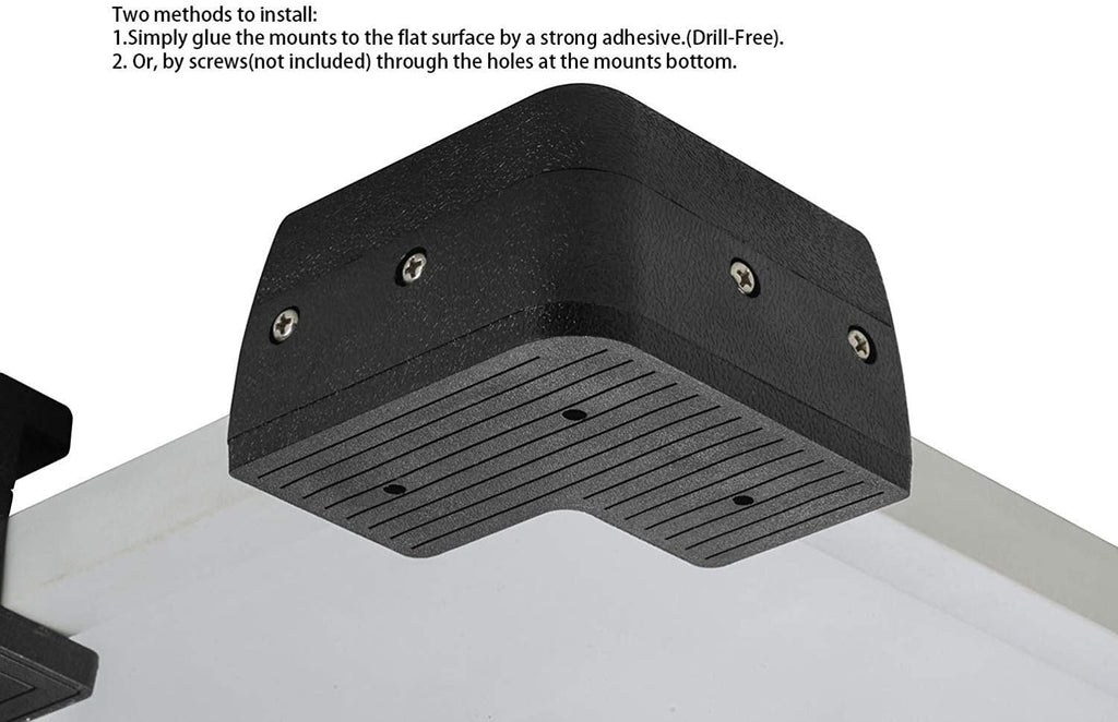 Solar Panel Mounting Brackets Corner Mount Kits for Framed Solar Panels, Pack of 2 N766