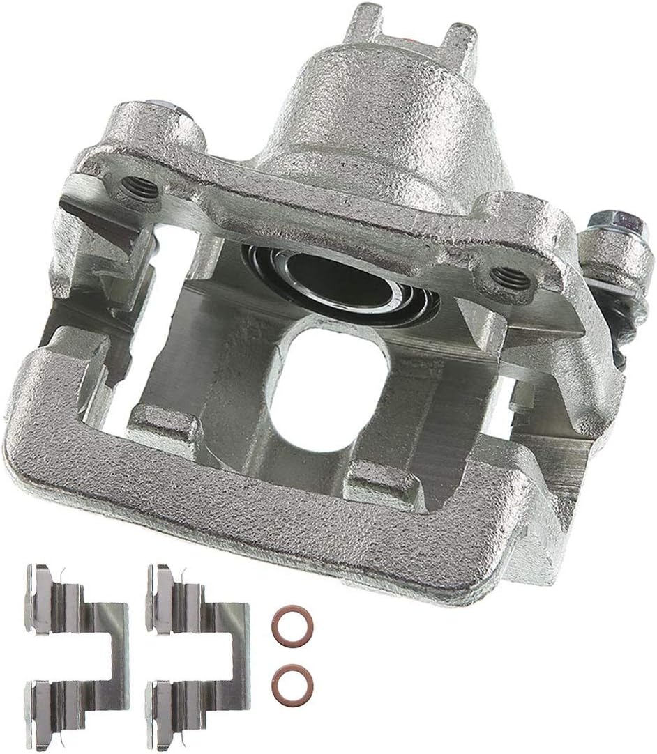 Disc Brake Caliper Assembly with Bracket Front Left Driver Side Pack of 2 A917685