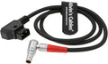 2 Pin Rotate 180 Right Angle Male to D TAP Power Cable, Pack of 2 L677