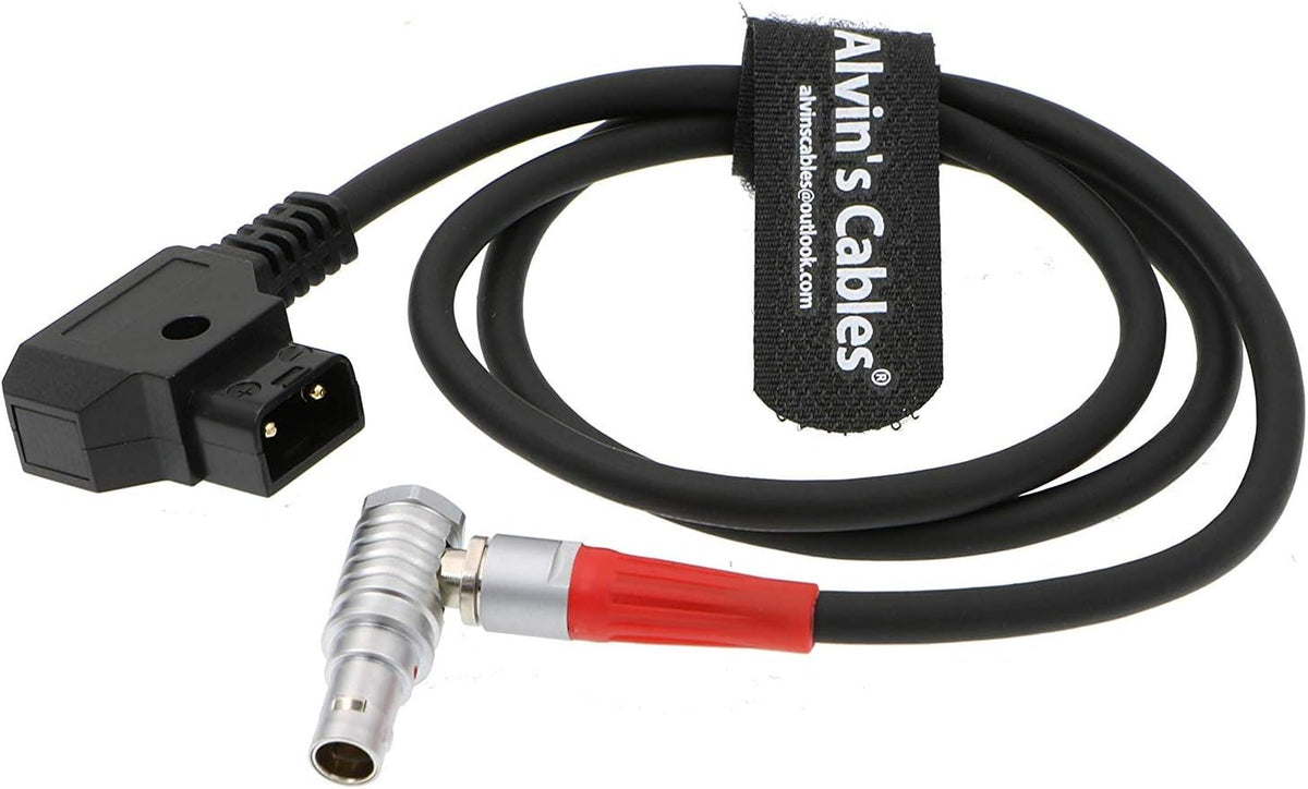 2 Pin Rotate 180 Right Angle Male to D TAP Power Cable, Pack of 2 L677