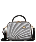 Silver 2-Sided Travel Beauty Case X499371