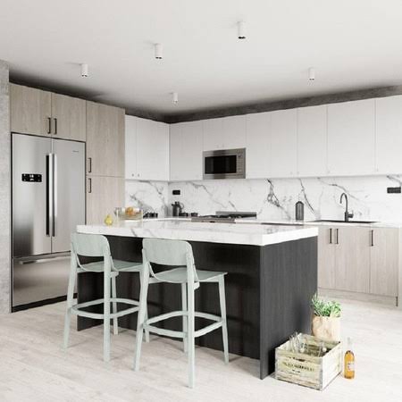 White Gloss Wall Cabinet I473