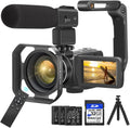 4K 56MP UHD Video Camera Camcorder with 32G SD Card IR Night Vision 18X Digital Zoom WiFi X895