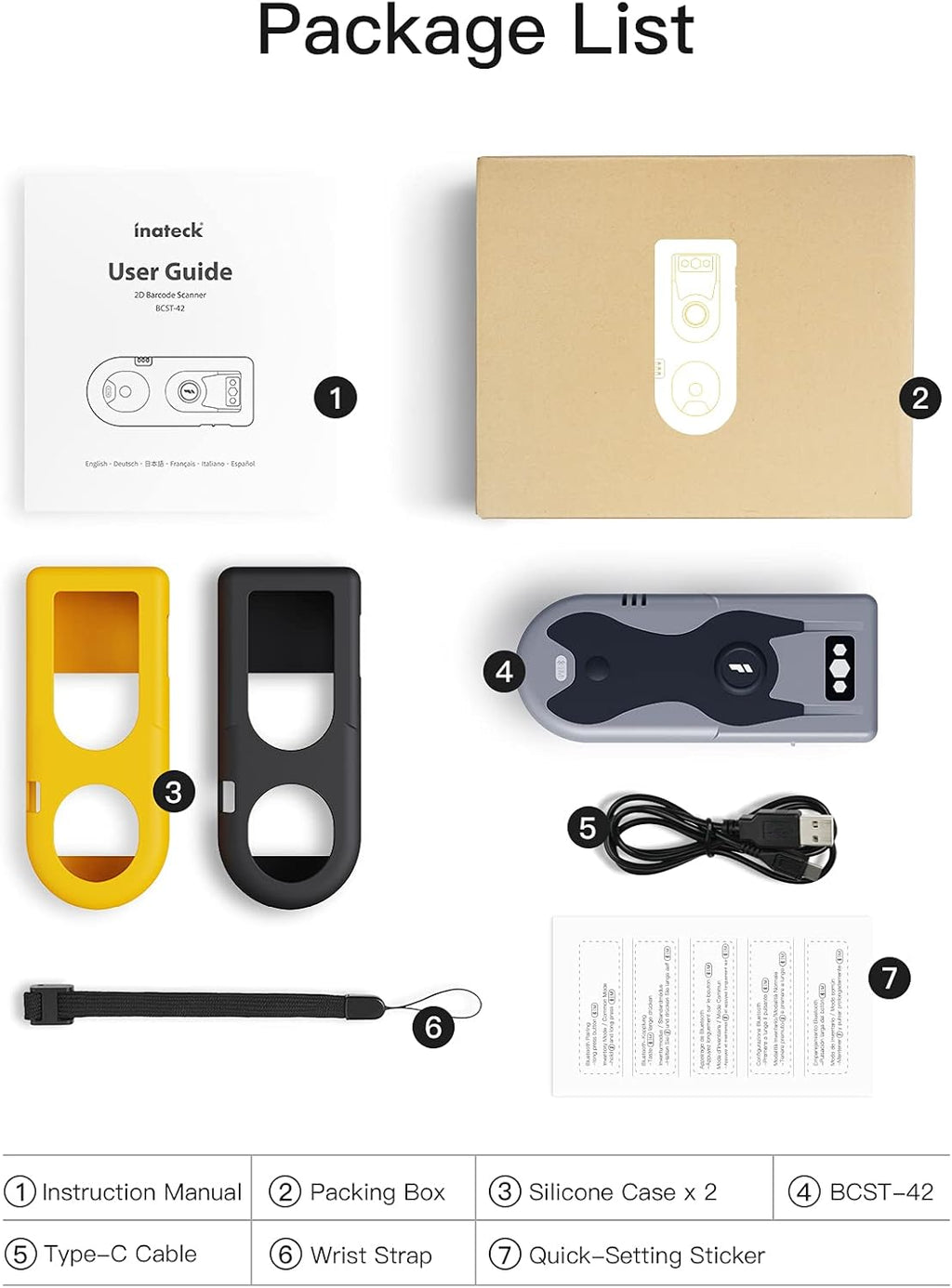 2D Bluetooth Scanner Y58777