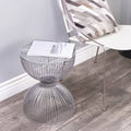 Nickel End Table W568