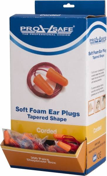 32 DB Disposable Corded Earplugs F586959
